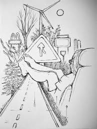 A Little Doodle During A Road Trip To Colorado Road Trip Journal Creative Drawing Bullet Journal Inspiration