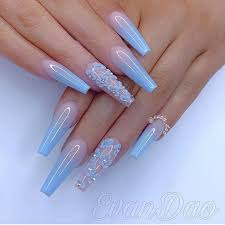 In need of nail inspiration for your gel nails? 33 Lovely And Trendy Blue Nail Art Designs 2019 Acrylic Nails Coffin Nails Designs Blue Acrylic Nails