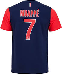 Mbappé verlängert derzeit nicht bei psg beachten sie dabei bitte unsere regeln für leserkommentare vielen dank für ihren beitrag. Paris Saint Germain T Shirt Psg Kylian Mbappe Nr 7 Offizielle Kollektion Herrengrosse Amazon De Sport Freizeit