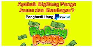 Seiring dengan perkembangan teknologi, game kini sudah hadir di berbagai perangkat elektronik seperti handphone, laptop, pc, dan lain sebagainya. Apakah Game Bigbang Pongs Penghasil Uang Masuk Paypal Terbukti Membayar