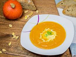 Kurbiscremesuppe Vom Hokkaido Kurbis Rezept Kurbiscremesuppe Hokkaido Kurbis Essen