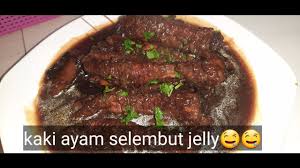 Rasa supnya yang sedap dengan irisan ayam membuat rasanya makin segar. Cara Masak Kaki Ayam Selembut Jelly Youtube