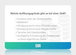 Jährlich werden in deutschland beinahe so viele unternehmen liquidiert, wie gegründet. Gesellschaft Burgerlichen Rechts Gbr Definition Infos