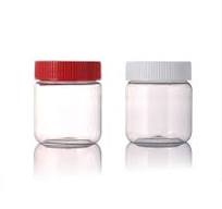 Food Grade Pet Container Plastic Jars Peanut Butter Honey Jams with Screw  Top Lid 600ml 350ml