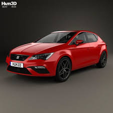 Seat Leon Fr 2016 Seat Leon Car 3d Model Car