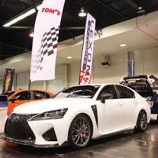 lexus gs f tom s it exhibited in anaheim toms tomsracing lexus lexusgsf lexusteamtoms gsf sedan highperformance トムス トムスレーシング レクサス トムス
