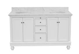 60 double bathroom vanity base only features simple style bathroom vanities that can integrate seamlessly with any home design. Bella 60 Traditional Double Bathroom Vanity With Carrara Marble Top Kitchenbathcollection