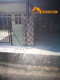 Tiang rumah kokoh untuk rumah minimalis. Kerja2 Pasangan Tile Pada Tukang Rumah Ar Renovation Facebook