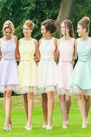 Cheap Bridesmaid Dress Sleeveless Bridesmaid Dress Cheapbridesmaiddress Sleeve Rainbow Bridesmaid Dresses Pastel Bridesmaid Dresses Short Bridesmaid Dresses