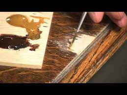 Not every scratch on your veneered furniture calls for a complete replacement. How To Patch Veneer With Quickwood Youtube