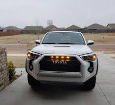 If you're still running oldschool halogen headlights on your fifth gen toyota 4runner, then you're just behind the times! Free Shipping With Led Light For 2014 2019 Toyota 4runner Front Bumper Grille Replacement Toyota 4runner 4runner Toyota 4runner Trd