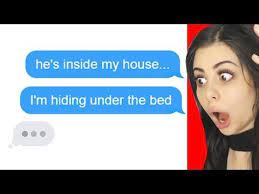 I upload videos every single day! Creepy Texts From Actual Stalkers Youtube Creepy Text Scary Text Scary Text Messages