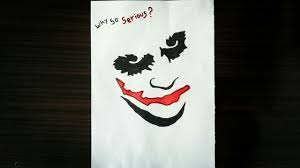 Joker Face How To Draw Joker Face Step By Step Joker Drawing Joker Drawings Joker Painting Joker Face It's very easy art tutorial how to turn words into drawings, only follow me. joker face how to draw joker face