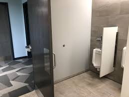 Check your local building codes for any restrictions before you start this pro. This Men S Bathroom Which Has The Door Purposely Held Open With Plenty Of Space For People Outside To Check Out People In The Urinals Crappydesign
