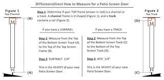 How to measure for sliding screen door kaciz co. Custom Heavy Duty Sliding Patio Screen Door Kit