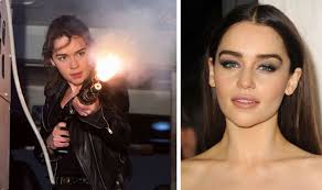 Genisys sees emilia star as a younger version of main heroine sarah connor. Emilia Clarke Terminator Game Of Thrones Interview Films Entertainment Express Co Uk