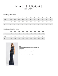 Jovai fashion size chart terani couture size chart die grössen sind ungefähr und variieren leicht. Mac Duggal 48771f Ask Dress Boutique