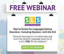 Every Tills Kit Comes With The Student Language Scale Sls Screener Watch This Webinar To Get A Brief Tour Of The One Page Sl Writing Skills Dyslexia Student