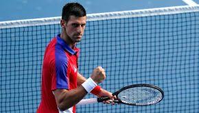 Novak djokovic thanks a young fan for her support by giving her a racquet after beating matteo berrettini in the wimbledon final. 5zhkssmiofx7vm