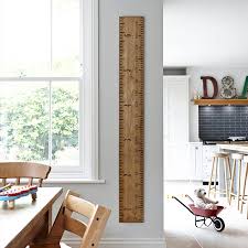 wooden growth chart ruler dads rule