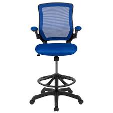 A highly adjustable, futuristic looking swivel ergonomic mesh executive chair with breathable mesh back, fabric seat and new age white frame. The Best Home Office Furniture Picks And Accessories Under 300
