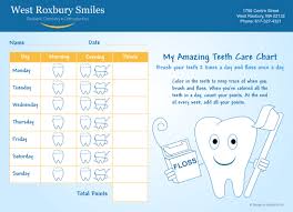 My Amazing Teeth Care Chart