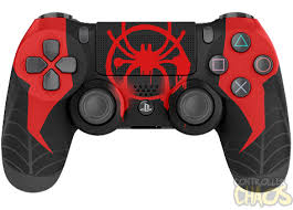 Spide Morales Playstation 4 Custom Controllers Controller Chaos