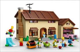 Construa no mundo de minecraft. La Casa De Los Simpsons En Lego Microsiervos Juegos Y Diversion