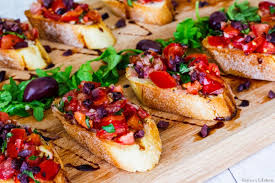 Easy Vegan Bruschetta Ceara S Kitchen Recipe In 2020 Vegan Appetizers Fancy Appetizers Easy Vegan