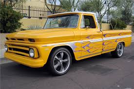 Image result for Contractors Yellow 1964 Truck