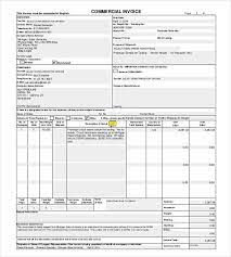 commercial invoice templates 16 free printable xlsx word samples template audit report excel