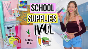 Back To School Supplies Haul Diy Back To School Deutsch 2019 Cali Kessy Youtube