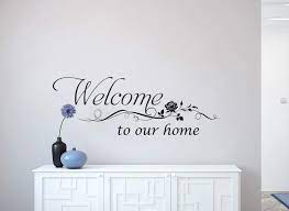 Check spelling or type a new query. Welcome Wall Art Decal Sticker