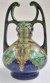 Dutch Art Nouveau Brantjes Pottery Vase Faience Purmerende Hollande Art Nouveau Furniture Pottery Art Art Nouveau
