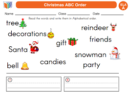 Children have an innate curiosity about th. Newpathworksheets On Twitter Ela First Grade Download Free Printable Christmas Worksheet To Learn About Christmas Abc Order Https T Co 5xgowwthri Https T Co Va4ejkqmof