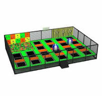 Indoor commercial business deals plan outdoor trampoline