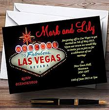 Maybe you would like to learn more about one of these? Any Custom Text For Any Occasion Wedding Invites Las Vegas Sign Fabulous Personalised Wedding Invitations With
