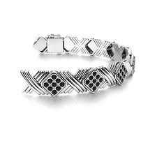 Joann Bracelet with Round Black Diamond, SI Diamond