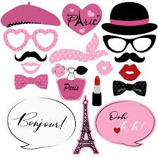 Tres chic paris theme kit sold out. 18pcs Paris Party Photo Booth Props Kit Paris Themed Wedding Decoration For Mariage Favors Funny Selfie Photobooth Props Decor Buy At The Price Of 4 44 In Aliexpress Com Imall Com