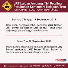 Terus dikenali sebagai laluan lrt sri petaling di bawah penstrukturan yang diumumkan oleh rapid. Perhatian Pengguna Lrt Laluan Pandulaju Com My Facebook