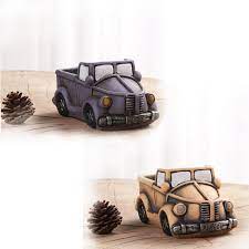 Classic Car Succulent Planter Handmade Hand Painted Small Etsy Succulent Planter Handmade Succulents Handmade Planter