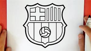 Escudo Barcelona Para Colorear