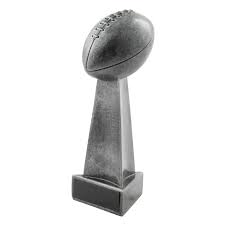 Points, victoires, défaites, nuls, buts pour et contre. Small Replica Fantasy Football Championship Trophy