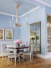 Go all in with your blue dining room decor by painting the doors and trim a complementary blue hue. 22 The Most Popular Sky Blue Dining Room To Warm You Up All Dining Room
