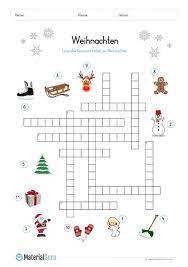 Hier finden sie kreuzworträtsel aus dem beobachter. Ein Kostenloses Arbeitsblatt Zum Thema Weihnachten Auf Dem Die Schuler Ein Kr Kreuzwortratsel Fur Kinder Weihnachtsratsel Fur Kinder Kostenlose Arbeitsblatter