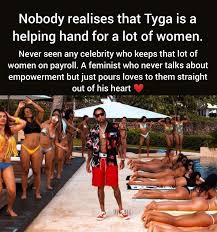 Tyga is a wholesome rapper. : rrap