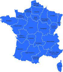 Karte von frankreich mit der hauptstadt paris. Karte Von Frankreich