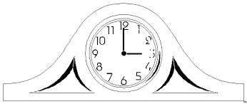 Alte Uhr 2 Ausmalbild Malvorlage Sonstiges