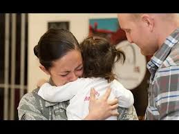 Image result for us military women coming home
