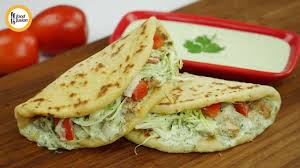 Naan Pockets Recipe By Food Fusion Halal Recipes Food Recipes